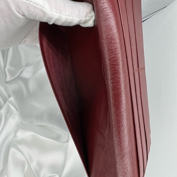 CARTIER Leather Bifold Long Wallet - Picture 7 of 7